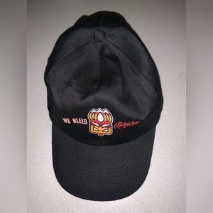 Adult WE BLEED ORANGE CAP Black - OSFM - Adjustable
